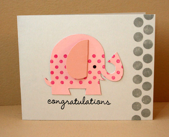 Papertrey Ink: <br />
Stamps: Polka Dot Basics and Inside &amp; Out: Baby <br />
Ink: True...