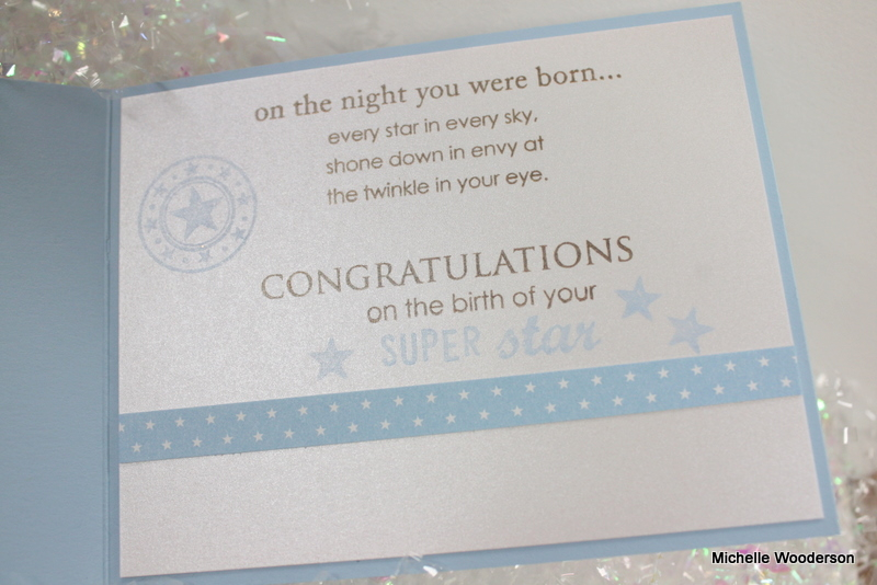 Stamps:  Inside &amp; Out: Baby, All Star Team &amp; Additions<br />
Ink:  Spring Rain, Dark...