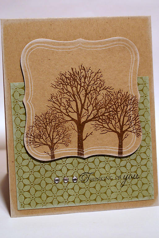 stamps: Through the Trees, Background Basics: Petal Power, Vintage Labels (Papertrey Ink)<br />...