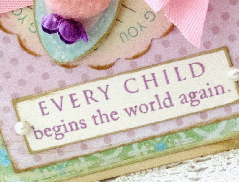 Papertrey Ink Supplies Used:<br />
Stamps:<br />
Baby Button Bits<br />
Inside &amp; Out:...