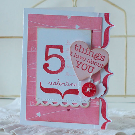 Stamps:  Top  Ten, Top Ten Additions, Simple Valentine<br />
Ink:  Pure Poppy, Sweet Blush<br...