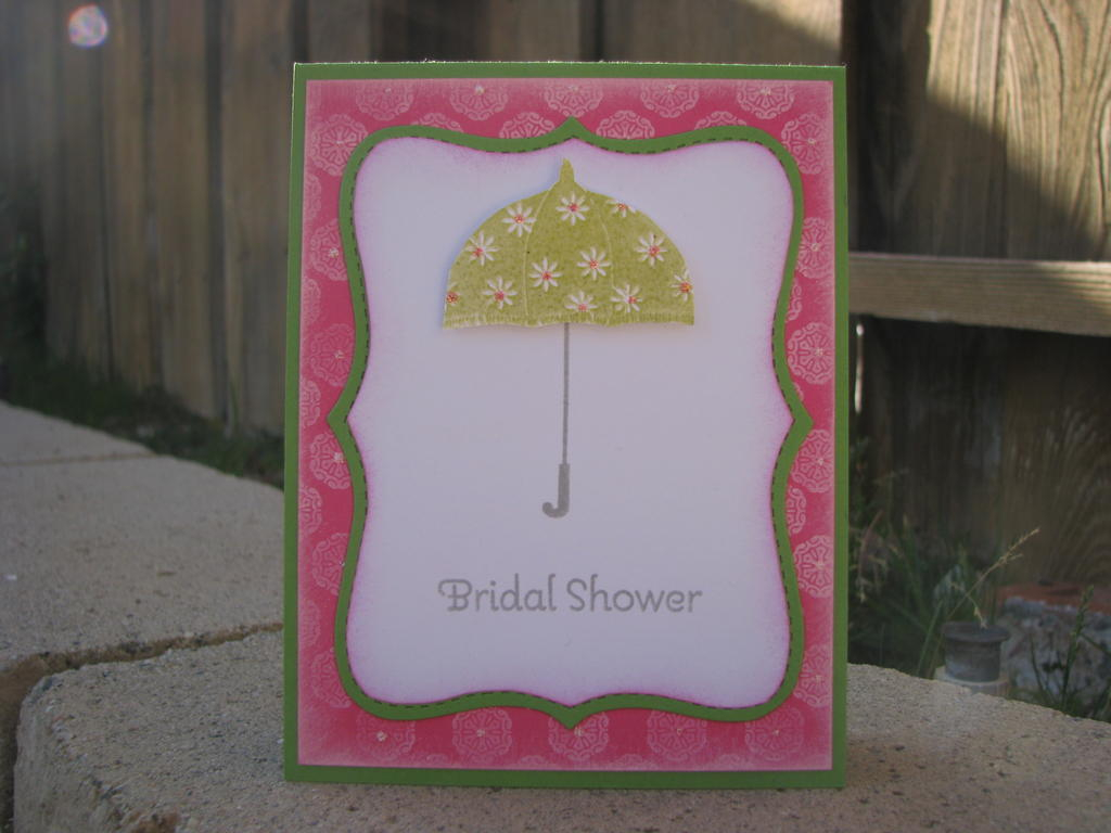This was the card that my mom liked best for my future Sister-in-laws shower invitations. I made...