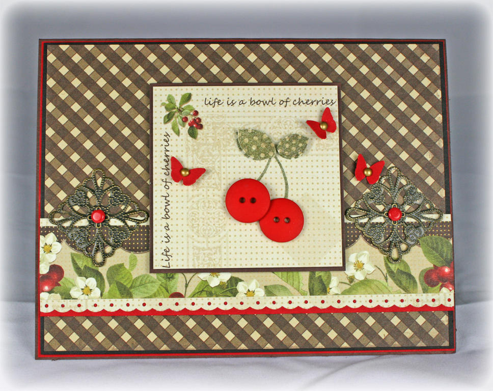 Stamps:  Everyday Button Bits (PTI), Ink:  Always Artichoke (SU!), Paper:  Chocolate Chip and...