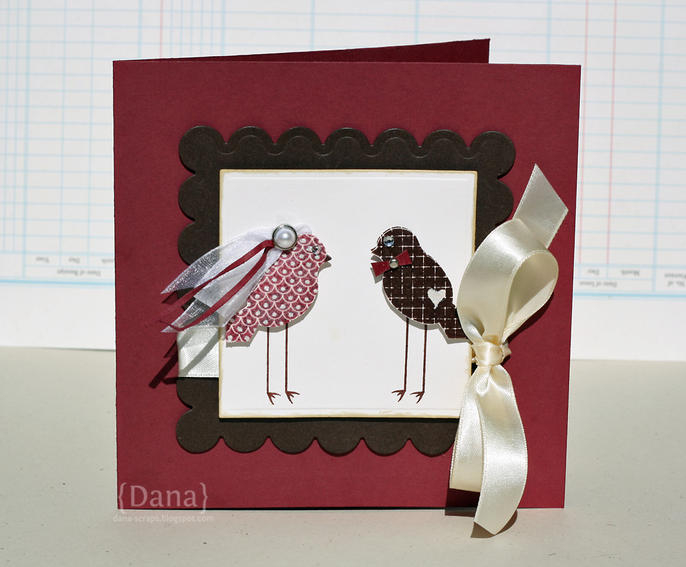 Bird Watching Additions --- CASE&#039;d from this darling card by Melissa Bickford