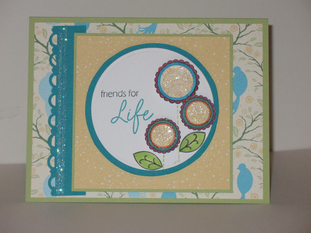 Life, Baby Button Bits, Background Basics: Petal Power