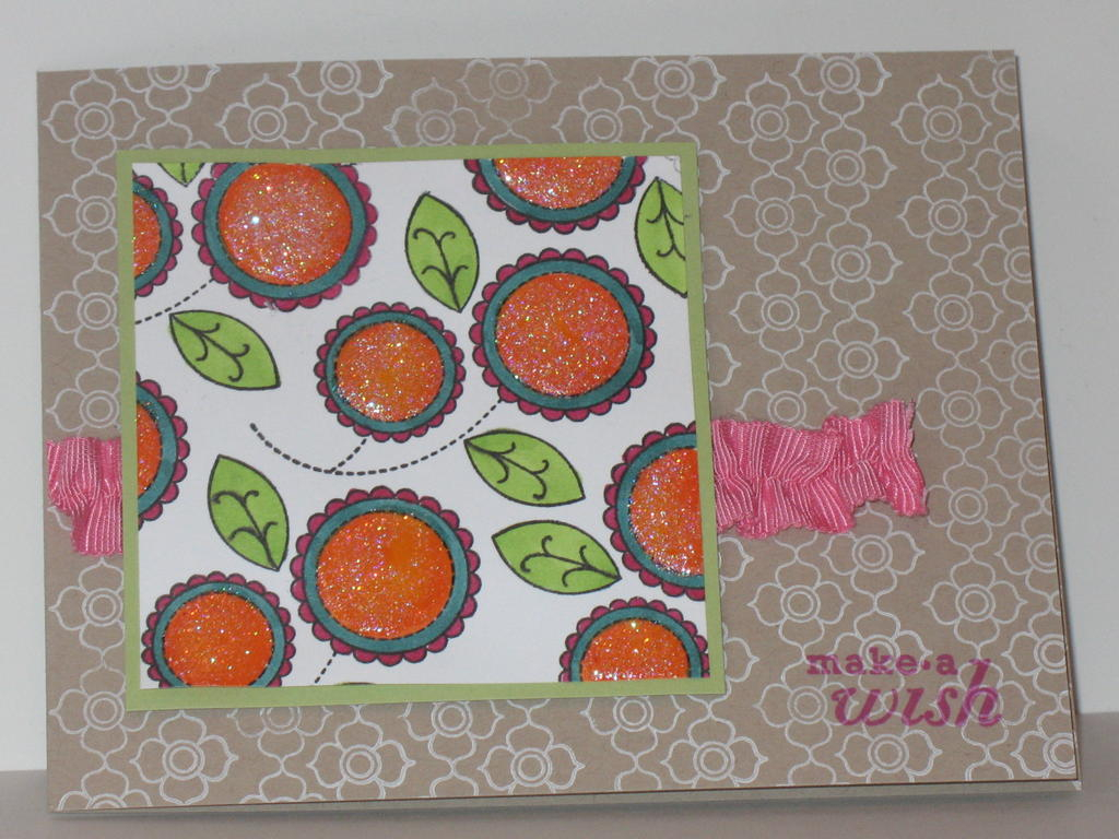 Baby Button Bits, Background Basics: Petal Power