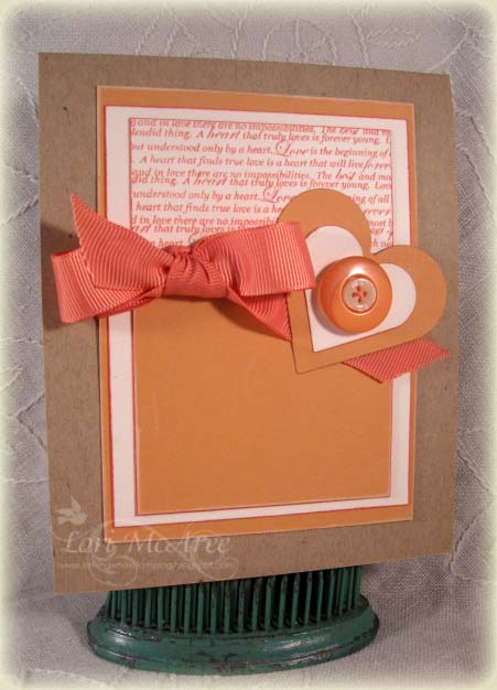 Supplies:<br />
Stamps: Papertrey Background Basics: Hearts<br />
Paper: Papertrey Vintage...