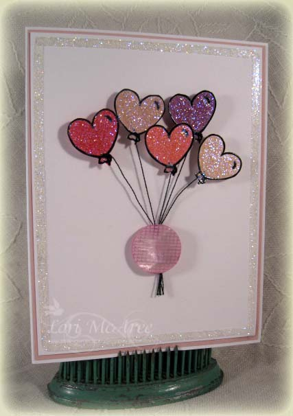 Supplies:<br />
Stamps: Papertrey Love Songs<br />
Paper: Papertrey White, Lavender Moon, Plum...