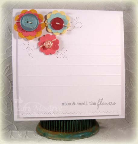 Supplies:<br />
Stamps: Papertrey Vintage Picnic Sentiments <br />
Paper: Papertrey White,...