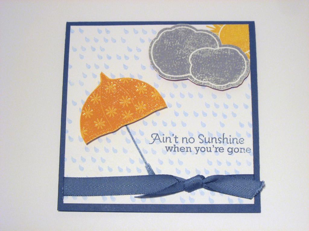 Ain't No Sunshine<br />
Previous Set(s): Scattered Showers and Scattered Showers...