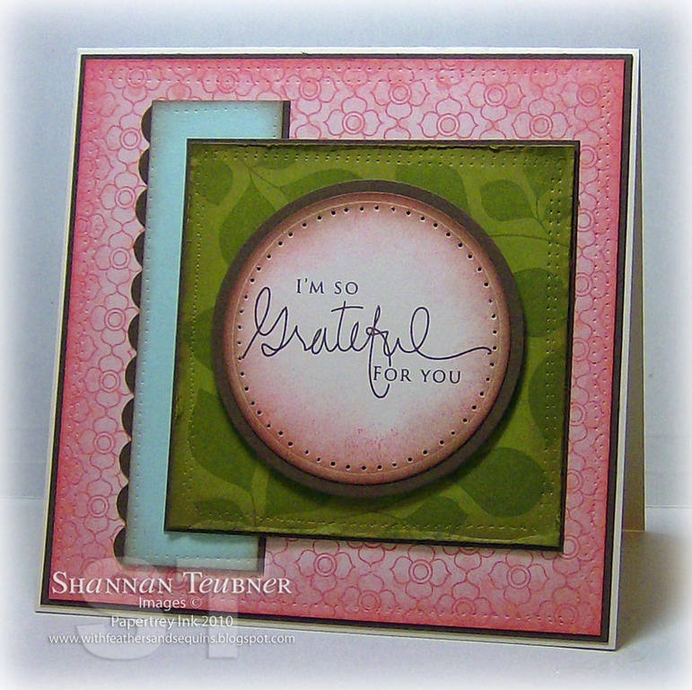 Stamps: Signature Greetings, Polka Dot Basics, Turning a New Leaf, Background Basics: Petal...