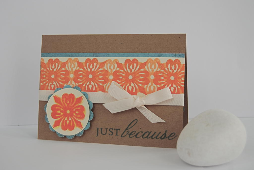 Here is my card for the February Guest Star Stamper Contest. Image 1