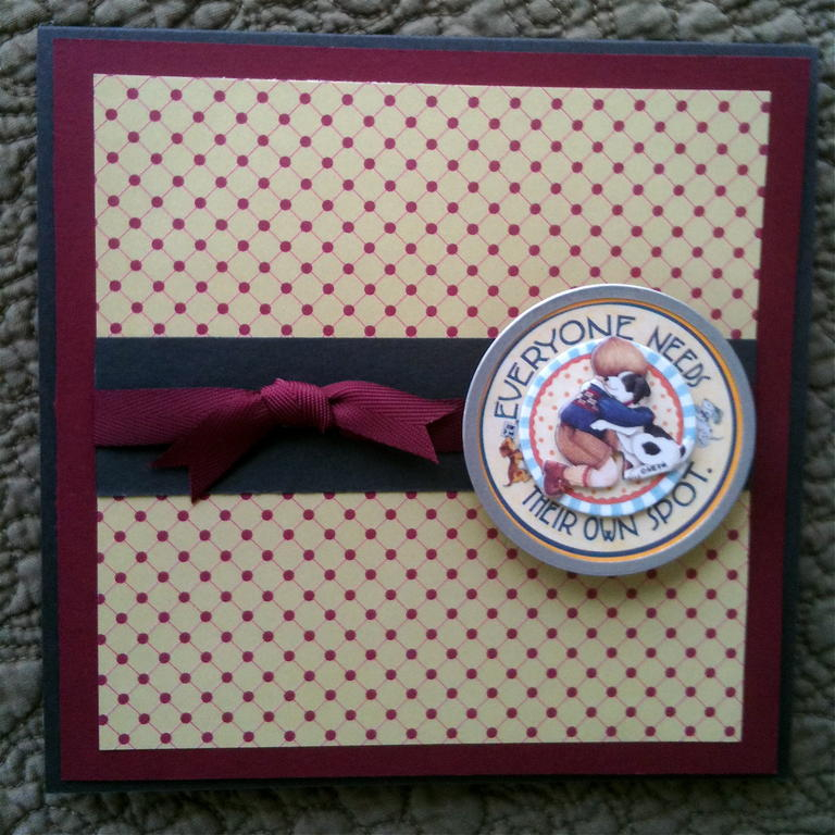 This challenge is for both PTI and CPS Blog.  The saying is from Mary Engelbreit.  I made the...