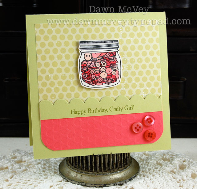 Paper: spring moss, berry sorbet, vintage cream, pretty pastels<br />
Stamps: Studio Style<br...