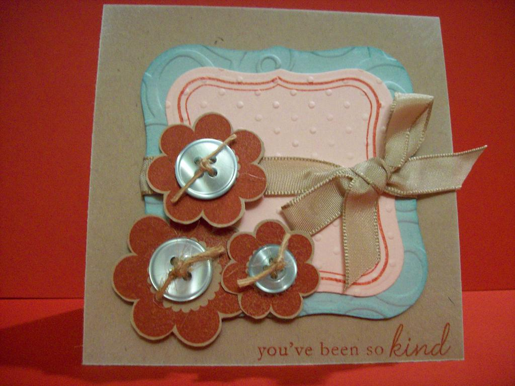 Stamps:  Vintage Labels, Everyday Button Bits, Blooming Button Bits<br />
Ink:  Pure Poppy,...