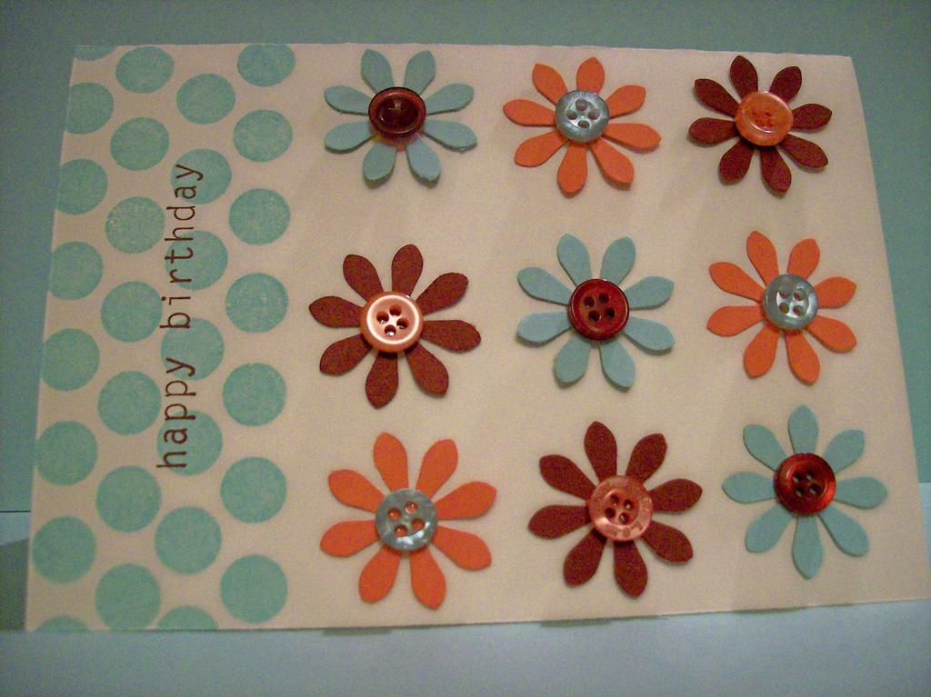 Stamps:  Polka Dot Basics II, SU Birthday Whimsy<br />
Ink:  Aqua Mist, SU Bravo Burgundy<br />...