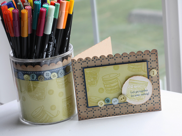 Stamps- Studio Style, Background basics: Tin Types<br />
Ink- VersaMark, Enchanted Evening,...