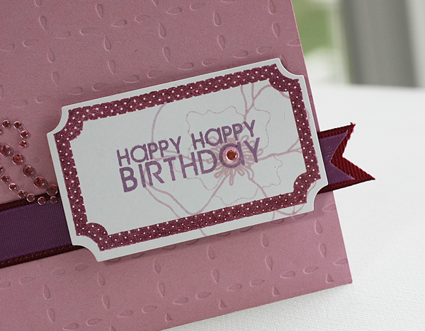 Stamps- Fillable frames #1, Flowers of the year- Violet<br />
Ink- Plum Pudding, Scarlet Jewel,...