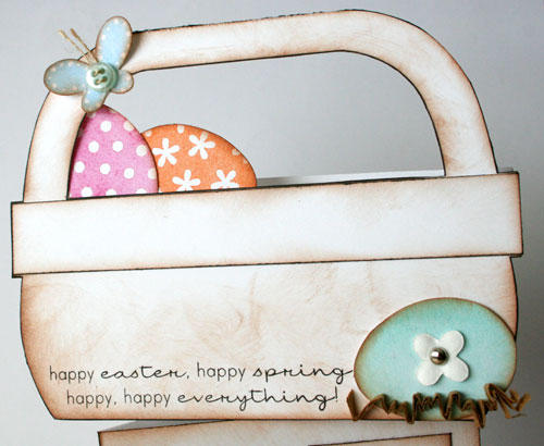 stamps: Egg Hunt<br />
ink: Aqua Mist, Raspberry Fizz, Spring Rain, Orange Zest, True Black<br...