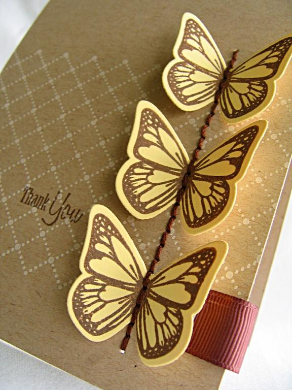 Stamps:  Butterfly Dreams &amp; Background Basics: Tin Types<br />
Ink:  Vintage Cream &amp;...