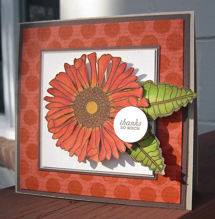 Following sets used on this card; Friends &#039;til the End, Polka Dot Basics II, Background...