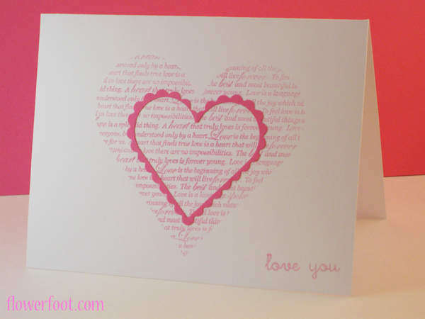 I used the negative from a heart nestatbilites die as a stencil and centered it onto my...