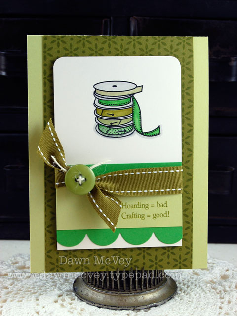 Paper: spring moss, ripe avocado, new leaf, stamper's select white<br />
Stamps: Studio...
