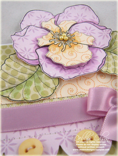 Sweet Violet, detail