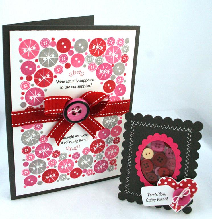 Stamps: Studio Style; Boxes, Bags, and Tags, Heart Prints<br />
Perfect Match Cardstock: Smokey...