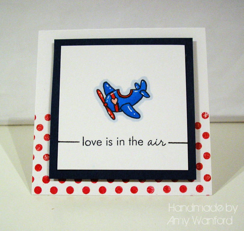 Card Recipe<br />
Stamps: Tiny Treats: Valentine<br />
Ink: Memento Black/Pure Poppy<br />...