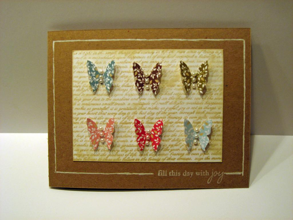 Fill This Day With Joy<br />
Previous Set(s) Text Style, sentiment from Every Day Button...