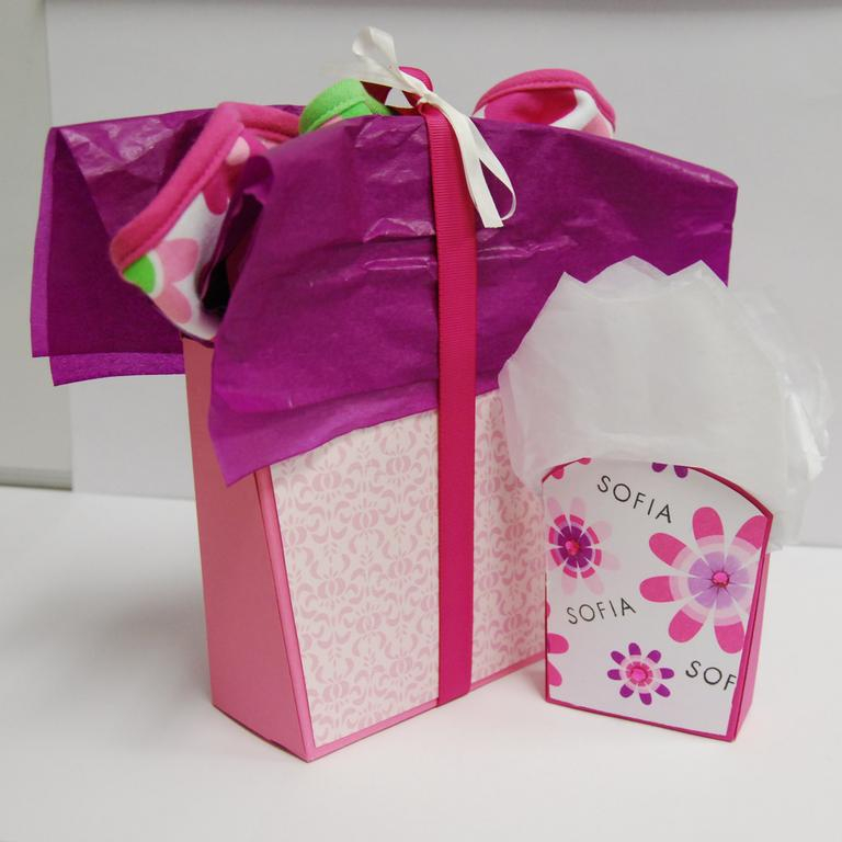 Here are the two Around Town Totes I made. I made of 2 of ech size for the gift basket. The...