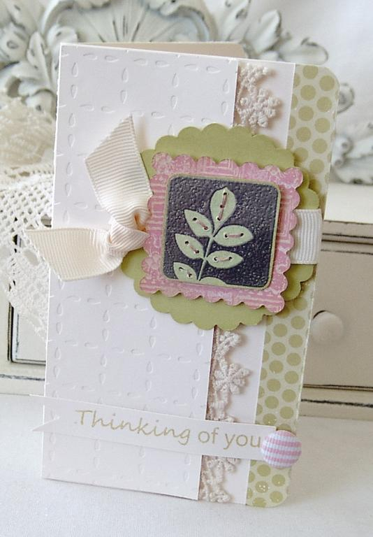 Papertrey Ink Supplies Used:<br />
Stamps:<br />
Take Three:  Spring<br />
Cardstock:<br />...