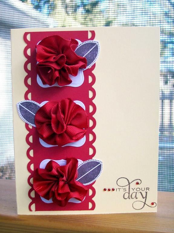 Stamps:  Bloomingj Button Bits, Star Prints, Mixed Messages<br />
Paper:  Lemon Tart, Pure...