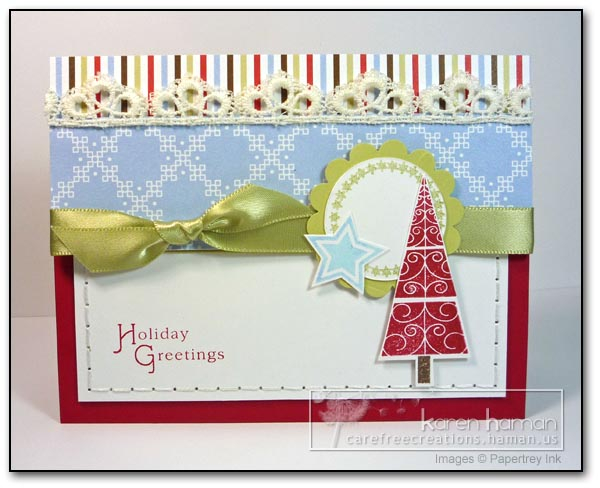 Supplies<br />
All supplies PTI unless otherwise noted.<br />
Stamps: Merry &amp; Bright,...