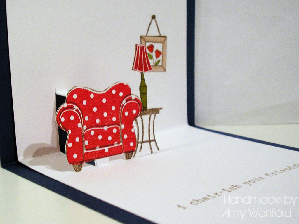 ...and inside you&#039;ll be treated to a pop-up chair and table!