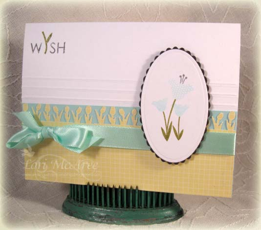 Supplies:<br />
Stamps: Papertrey Wishing You<br />
Paper: Papertrey White, Aqua Mist, Smokey...