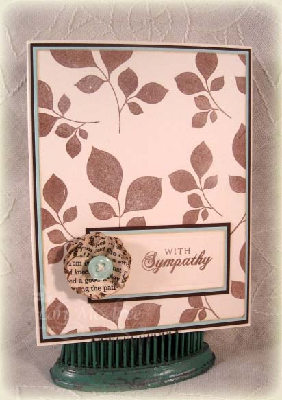 Supplies:<br />
Stamps: Papertrey Turning a New Leaf &amp; Mega Mixed Messages<br />
Paper:...