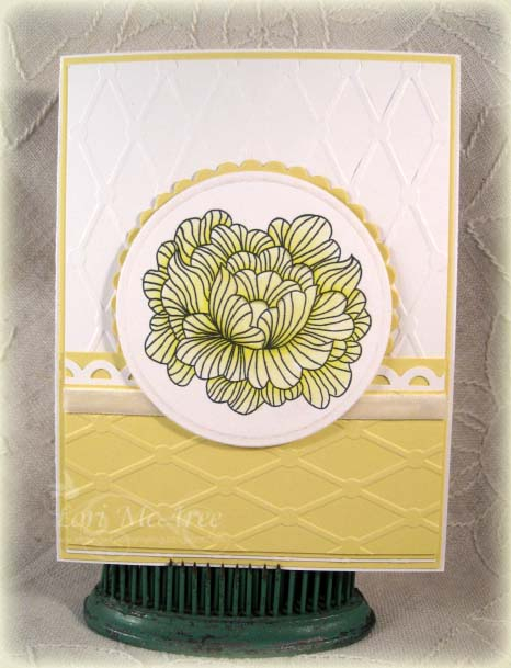 Supplies:<br />
<br />
Stamps: Papertrey In Bloom<br />
<br />
Paper: Gina K Pure Luxury...