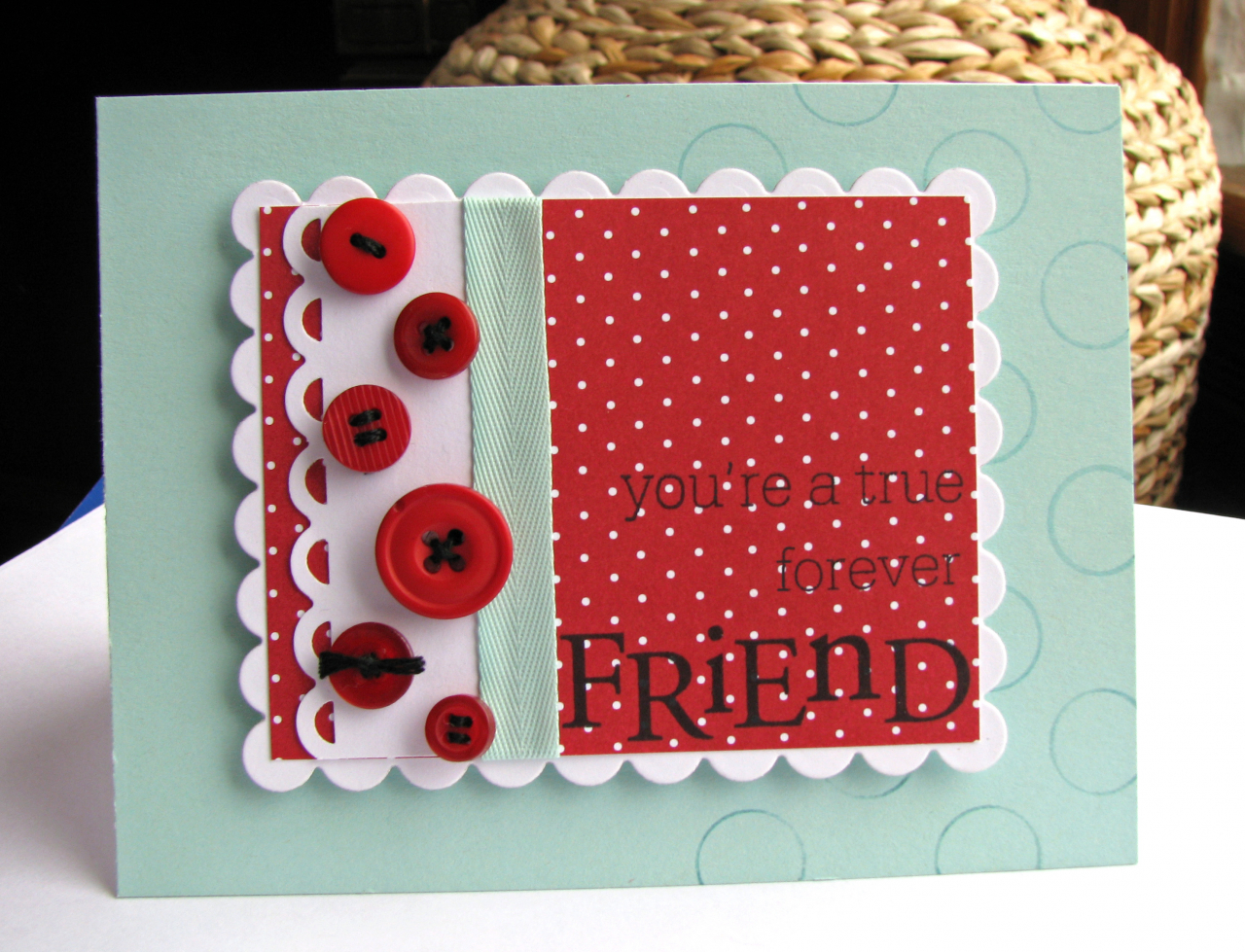 Submission (and winner) for Becky&#039;s compose a card challenge #5