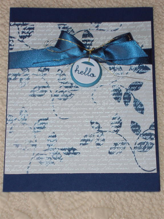 Turning a New Leaf as a background and then Background Basics: Text Style as an overlay and then...