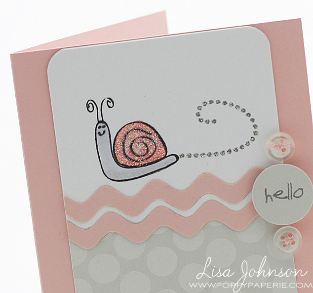 # Stamps- Springtime Doodles, Polka Dot basics II<br />
# Ink-  fresh Snow, Noir<br />
#...