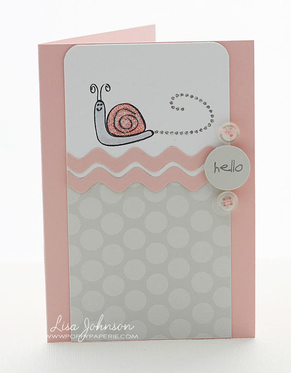 # Stamps- Springtime Doodles, Polka Dot basics II<br />
# Ink-  fresh Snow, Noir<br />
#...