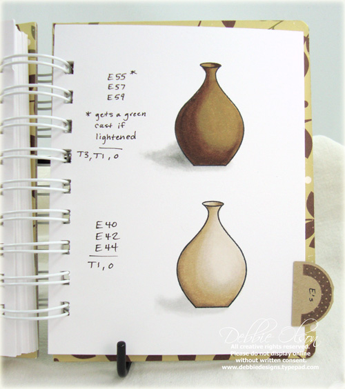 Dark Chocolate and a neutral brown combo