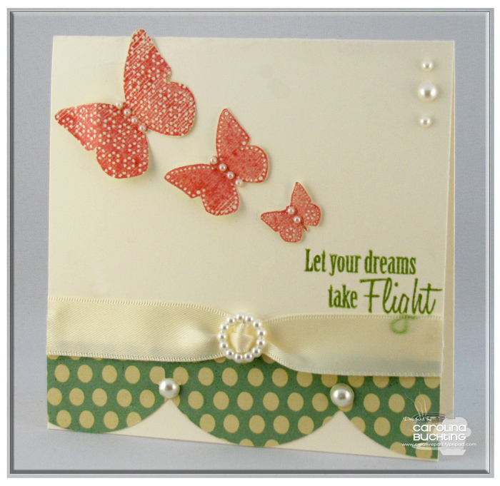 Lovin&#039; the Butterfly Dreams set...had fun putting this card together. You can find more...