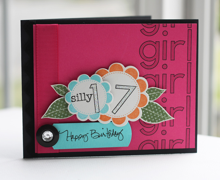 Stamps- Outline Alphabet, Beautiful Blooms II, Handwritten Notes, Top Ten<br />
Ink- Noir,...