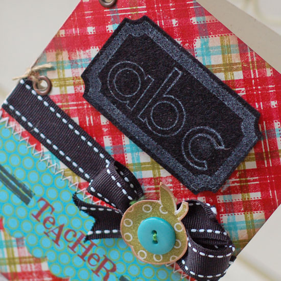 Stamps:  Outlines Alphabet, Fillable Frames #1, Distressed Strips, Teacher's Apple<br />...