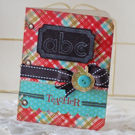 Stamps:  Outlines Alphabet, Fillable Frames #1, Distressed Strips, Teacher's Apple<br />...