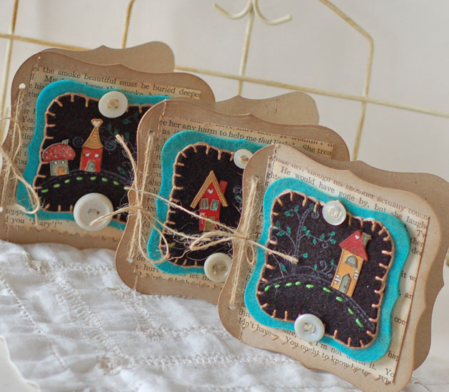 Stamps:  Wonderfully Whimsical<br />
Ink:  Fresh Snow, True Black<br />
Cardstock:  Kraft,...