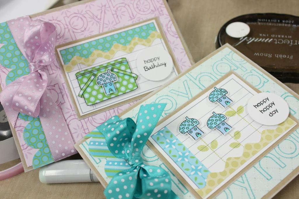 Stamps:Wonderfully Whimsical, Outline Alphabet, Vintage Picnic, Blooming Button Bits<br />...